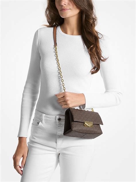 michael kors cece berry|michael kors leather shoulder bag.